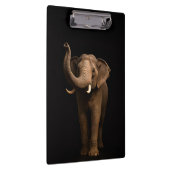 Black 4 Luxe Clipboard, Mighty Elephant Klemmbrett (Rechts)