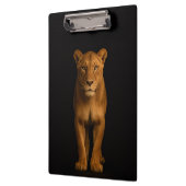 Black 4 Luxe Clipboard, Noble Lioness Klemmbrett (Links)