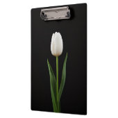 Black 4 Luxe Clipboard, Pearl White Tulip Klemmbrett (Links)