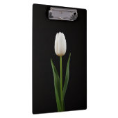 Black 4 Luxe Clipboard, Pearl White Tulip Klemmbrett (Rechts)