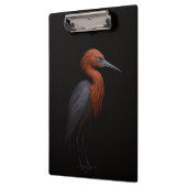 Black 4 Luxe Clipboard, Reddish Egret Klemmbrett (Links)
