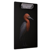Black 4 Luxe Clipboard, Reddish Egret Klemmbrett (Rechts)