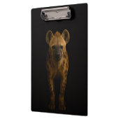 Black 4 Luxe Clipboard, Wild Spotted Hyena Klemmbrett (Links)