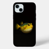 Black 4 Luxe, Exotic Yellow Putterfish Case-Mate iPhone Hülle (Rückseite)