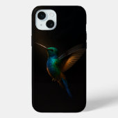 Black 4 Luxe, Flying Hummingbird Case-Mate iPhone Hülle (Rückseite)
