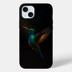 Black 4 Luxe, Flying Hummingbird Case-Mate iPhone Hülle
