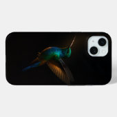 Black 4 Luxe, Flying Hummingbird Case-Mate iPhone Hülle (Rückseite (Horizontal))