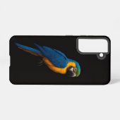 Black 4 Luxe  Galaxy S21 Case, Blue Yellow Macaw Samsung Galaxy Hülle (Rückseite (Horizontal))