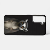 Black 4 Luxe Galaxy S21 Case, Gentle Lemur Samsung Galaxy Hülle (Rückseite (Horizontal))