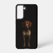 Black 4 Luxe  Galaxy S21 Case, German Pointer Dog Samsung Galaxy Hülle (Rückseite)