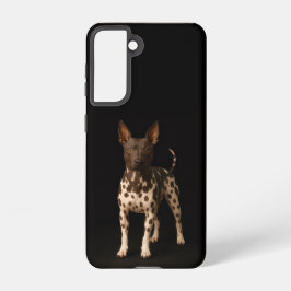 Black 4 Luxe Galaxy S21 Case, Hairless Terrier Samsung Galaxy Hülle