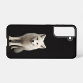 Black 4 Luxe Galaxy S21 Case, Ivory Arctic Fox Samsung Galaxy Hülle (Rückseite (Horizontal))