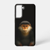 Black 4 Luxe Galaxy S21 Case, Red Douc Langur Samsung Galaxy Hülle (Rückseite)