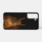 Black 4 Luxe Galaxy S21 Case, Red Squirrel Samsung Galaxy Hülle