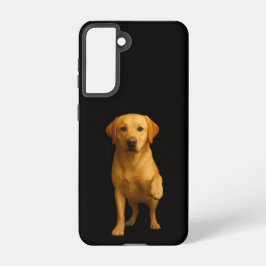 Black 4 Luxe Galaxy S21 Case, Tender Labrador Samsung Galaxy Hülle