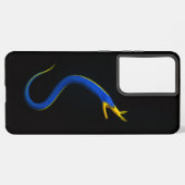 Black 4 Luxe Galaxy S21 Plus, Blue Ribbon Eel Samsung Galaxy Hülle (Rückseite (Horizontal))