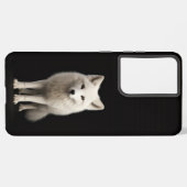 Black 4 Luxe Galaxy S21 Plus, Ivory Arctic Fox Samsung Galaxy Hülle (Rückseite (Horizontal))