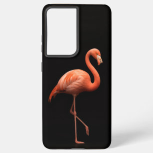 Black 4 Luxe Galaxy S21 Ultra, rosa Flamingo Samsung Galaxy Hülle