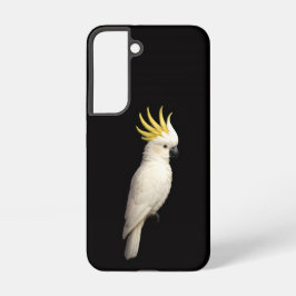 Black 4 Luxe Galaxy S22 Case, Crested Cockatoo Samsung Galaxy Hülle