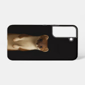 Black 4 Luxe Galaxy S22 Case, Elegant Weasel Samsung Galaxy Hülle (Rückseite (Horizontal))