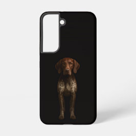 Black 4 Luxe Galaxy S22 Case, German Pointer Dog Samsung Galaxy Hülle