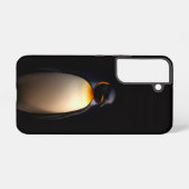 Black 4 Luxe Galaxy S22 Case, Kaiser Penguin Samsung Galaxy Hülle (Rückseite (Horizontal))