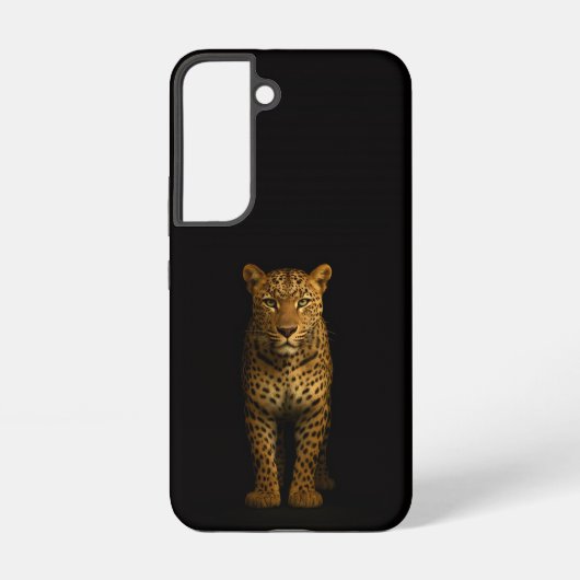 Black 4 Luxe Galaxy S22 Case, Majestic Leopard Samsung Galaxy Hülle (Rückseite)