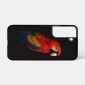 Black 4 Luxe Galaxy S22 Case, Scarlet Parrot Samsung Galaxy Hülle (Rückseite (Horizontal))