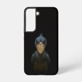 Black 4 Luxe Galaxy S22 Case, Shoebill Exotic Bird Samsung Galaxy Hülle (Rückseite)