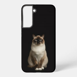 Black 4 Luxe Galaxy S22 Plus, Birmanese Cat Samsung Galaxy Hülle