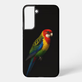 Black 4 Luxe Galaxy S22 Plus Case, Eastern Rosella Samsung Galaxy Hülle