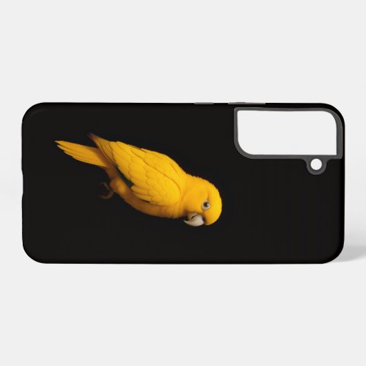 Black 4 Luxe Galaxy S22 Plus, Golden Parakeet Samsung Galaxy Hülle (Rückseite (Horizontal))