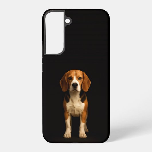 Black 4 Luxe Galaxy S22 Plus, Kind Beagle Samsung Galaxy Hülle (Rückseite)