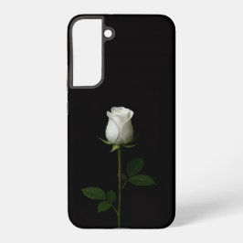 Black 4 Luxe Galaxy S22 Plus, Pure White Rose Samsung Galaxy Hülle