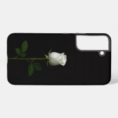 Black 4 Luxe Galaxy S22 Plus, Pure White Rose Samsung Galaxy Hülle (Rückseite (Horizontal))