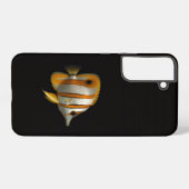Black 4 Luxe Galaxy S22 Plus, Reef Butterflyfish Samsung Galaxy Hülle (Rückseite (Horizontal))