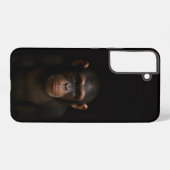 Black 4 Luxe Galaxy S22 Plus, Serene Chimpanzee Samsung Galaxy Hülle (Rückseite (Horizontal))