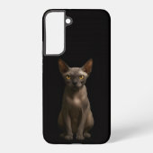 Black 4 Luxe Galaxy S22 Plus, Sphynx Cat Samsung Galaxy Hülle (Rückseite)