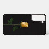Black 4 Luxe Galaxy S22 Plus, Sunlit Yellow Rose Samsung Galaxy Hülle (Rückseite (Horizontal))