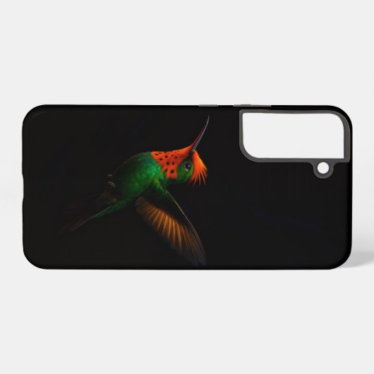 Black 4 Luxe Galaxy S22 Plus, Tufted Coquette Bird Samsung Galaxy Hülle (Rückseite (Horizontal))
