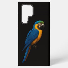 Black 4 Luxe Galaxy S22 Ultra, Blue Yellow Macaw Samsung Galaxy Hülle