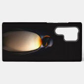 Black 4 Luxe Galaxy S22 Ultra, Kaiser Pinguin Samsung Galaxy Hülle (Rückseite (Horizontal))