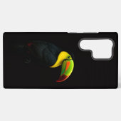 Black 4 Luxe Galaxy S22 Ultra, Keel Billed Tucan Samsung Galaxy Hülle (Rückseite (Horizontal))