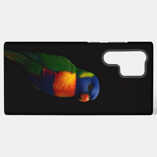 Black 4 Luxe Galaxy S22 Ultra, Lorikeet Parrot Samsung Galaxy Hülle (Rückseite (Horizontal))