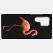 Black 4 Luxe Galaxy S22 Ultra, rosa Flamingo Samsung Galaxy Hülle (Rückseite (Horizontal))