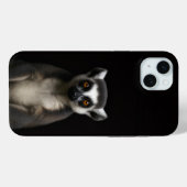 Black 4 Luxe, Gentle Lemur iPhone 15 Plus Case-Mate iPhone Hülle (Rückseite (Horizontal))