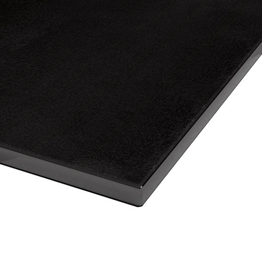 Black 4 Luxe Glass cutting board Elegant Gazella Schneidebrett (Ecke)