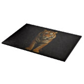 Black 4 Luxe Glass cutting board Noble Tiger Schneidebrett (Ecke)