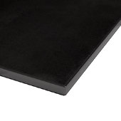 Black 4 Luxe Glass cutting board Noble Tiger Schneidebrett (Ecke)