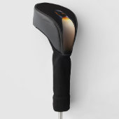Black 4 Luxe Golf Driver Cover, Kaiserpinguin Golf Headcover (angewinkelt)